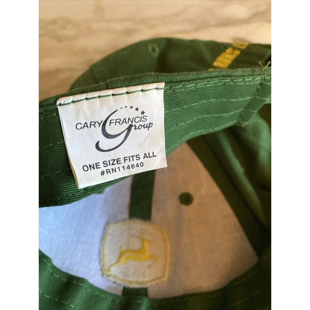 John Deere Hat Green Owners Edition Baseball Cap Nothing Runs Like A Deere‎ OSFA